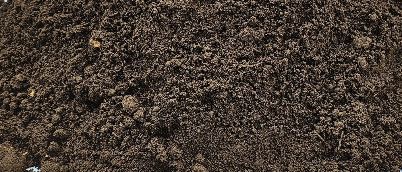 Close-up photo of soil texture, illustrating gardening and earthy themes.